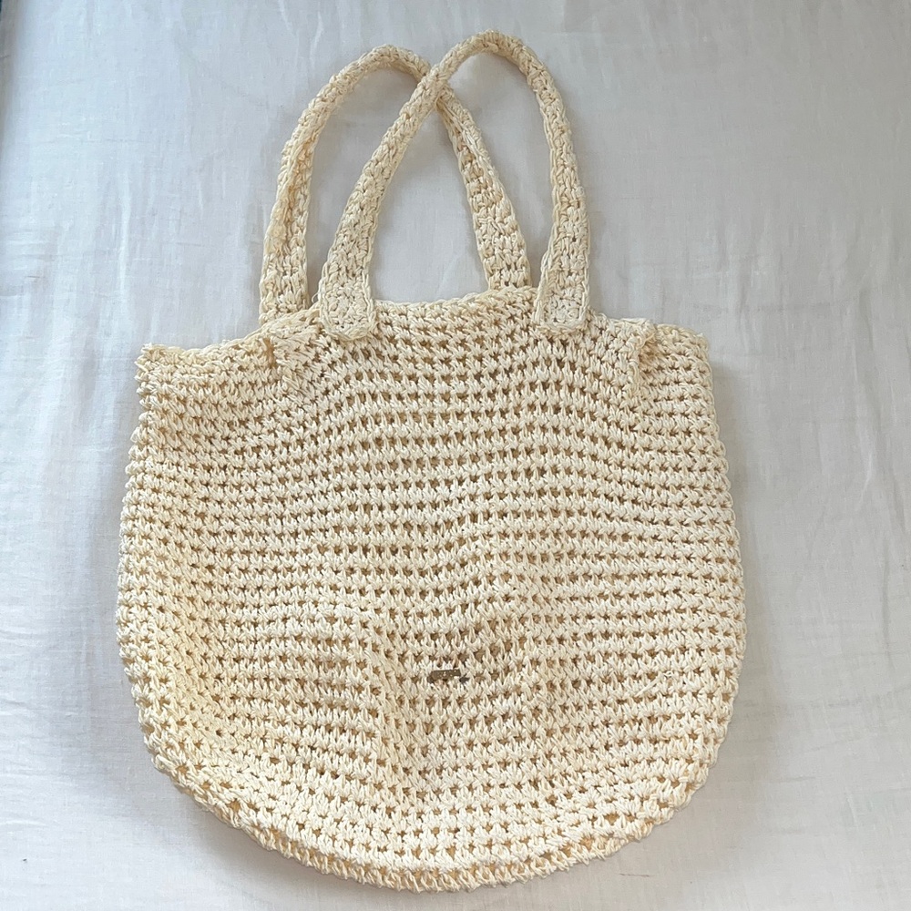 Elegant Cream Nali Tote Bag
